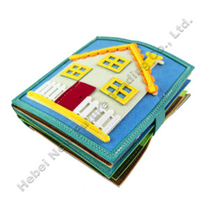 Luxury Blue House Busy Book