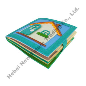 Felt Green House Book My Daily Book for Boys