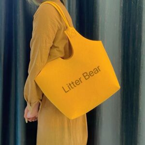 Felt Tote Bag with Laser Logo