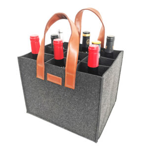 Felt Wine Bag Multi Pockets