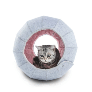 Felt Ball Shape Cat Cave